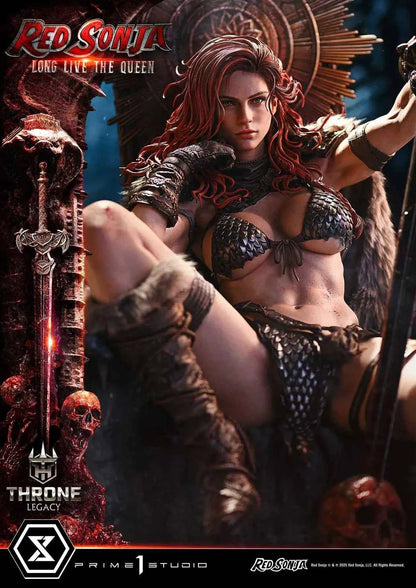 Marvel Prime 1 Studio Red Sonja Throne Legacy Long Live the Queen TLCRS-01 TLCRS-01S 1/3 Licensed Resin Statue