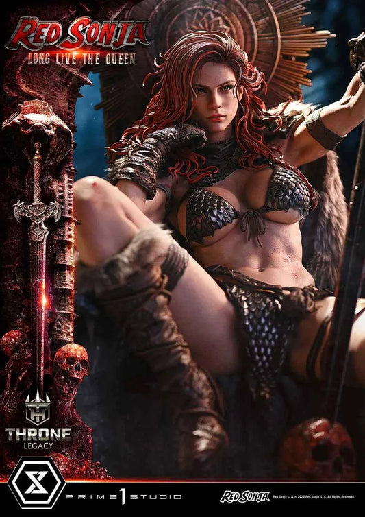 Marvel Prime 1 Studio Red Sonja Throne Legacy Long Live the Queen TLCRS-01 TLCRS-01S 1/3 Licensed Resin Statue