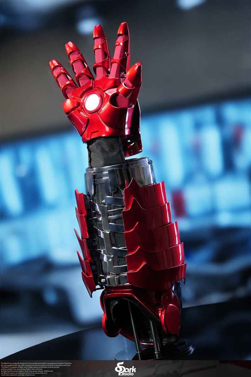 Marvel SPARK Studio Iron Man MK5 SP001 1/1 Wearable Licensed Mecha Arm