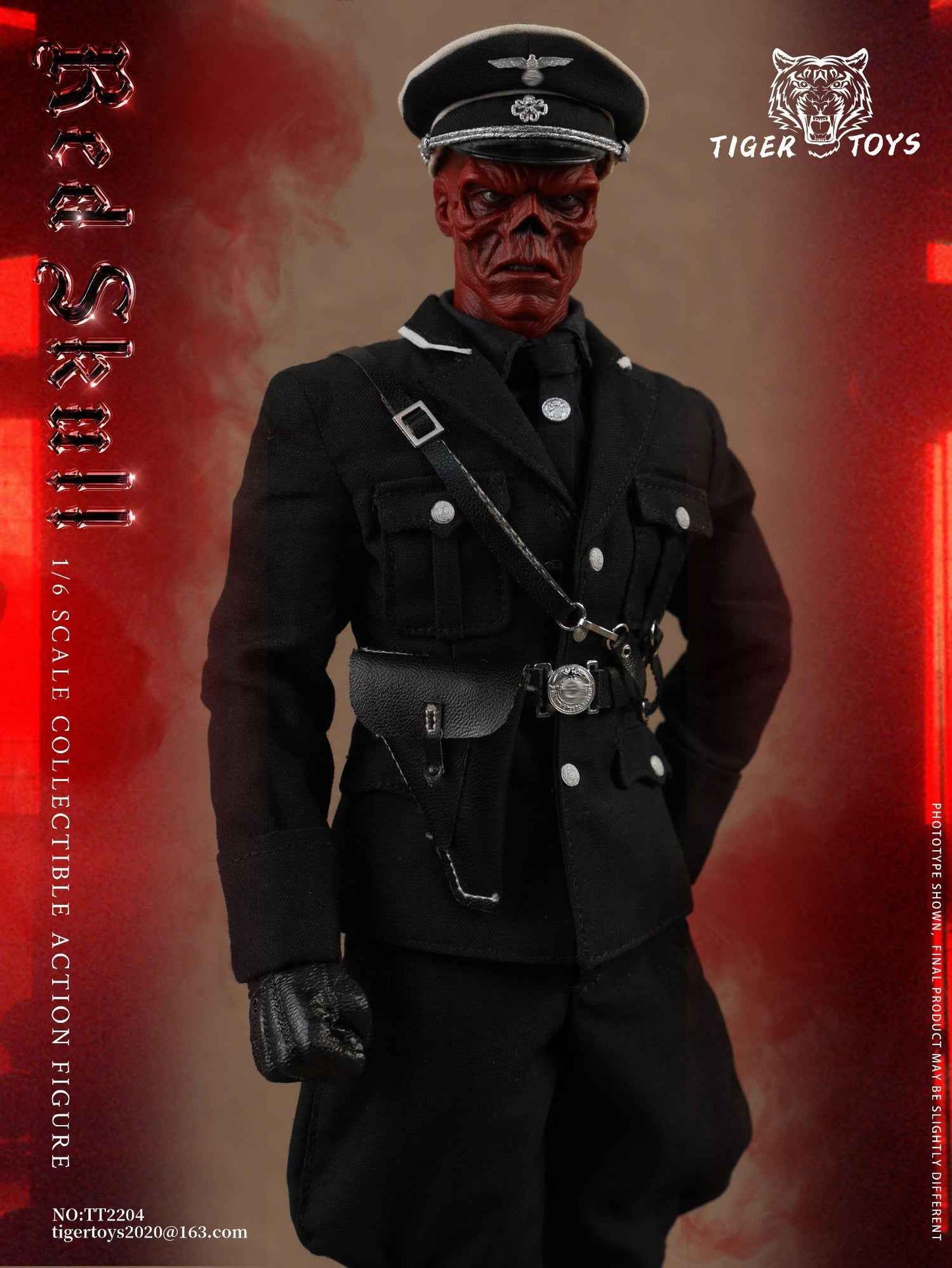 Marvel TIGERTOYS Studio Red Skull Johann Schmidt NO:TT2204 Action Figure (3rd party)