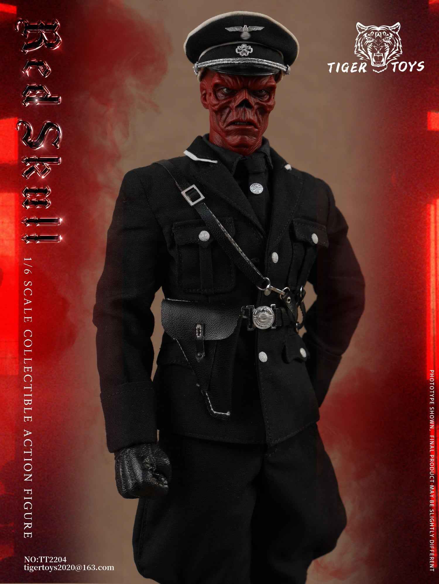 Marvel TIGERTOYS Studio Red Skull Johann Schmidt NO:TT2204 Action Figure (3rd party)