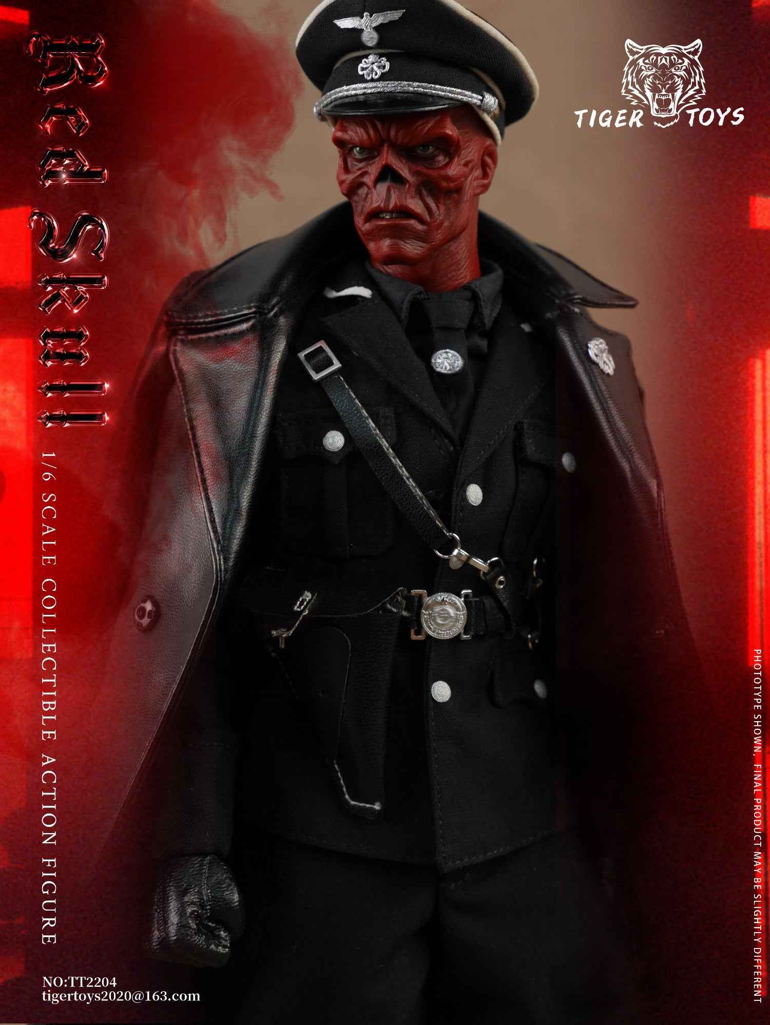 Marvel TIGERTOYS Studio Red Skull Johann Schmidt NO:TT2204 Action Figure (3rd party)