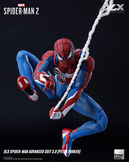 Marvel Threezero DLX Series Spider-Man Upgraded Suit 2.0 3Z09360C0 Licensed Action Figure