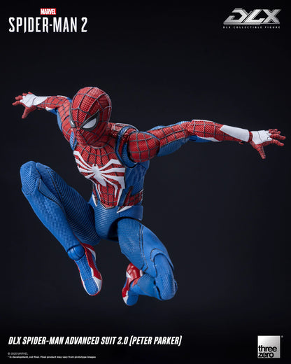 Marvel Threezero DLX Series Spider-Man Upgraded Suit 2.0 3Z09360C0 Licensed Action Figure