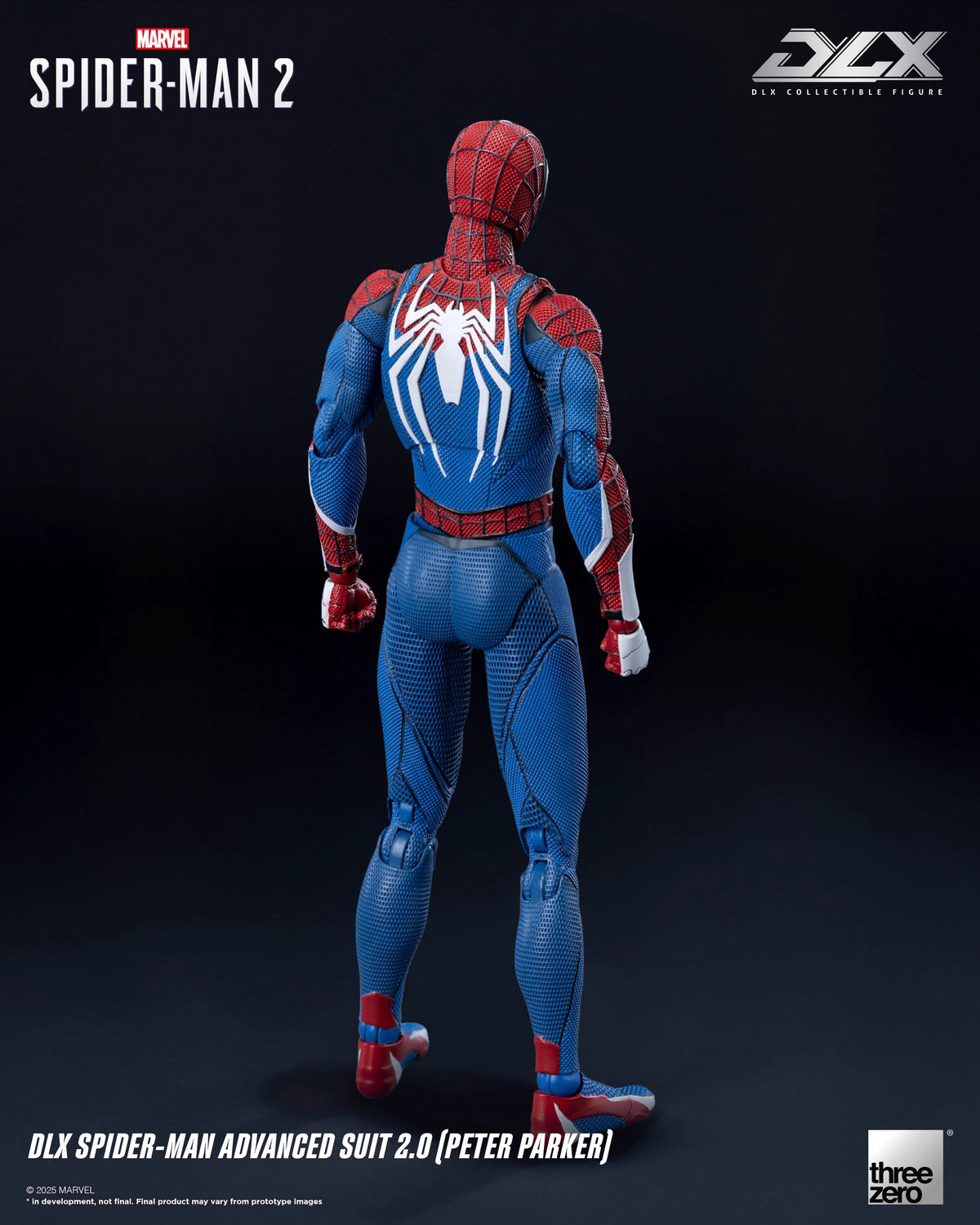 Marvel Threezero DLX Series Spider-Man Upgraded Suit 2.0 3Z09360C0 Licensed Action Figure