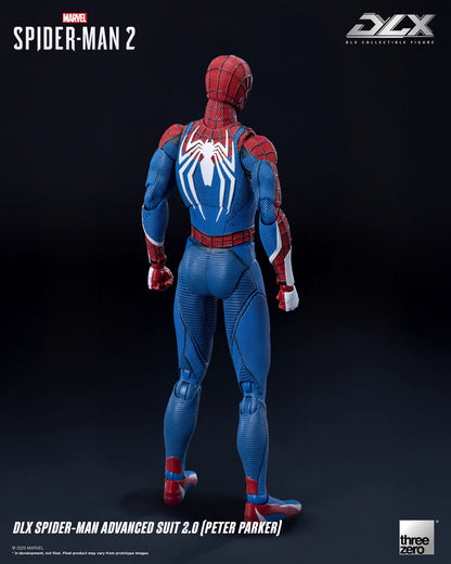 Marvel Threezero DLX Series Spider-Man Upgraded Suit 2.0 3Z09360C0 Licensed Action Figure
