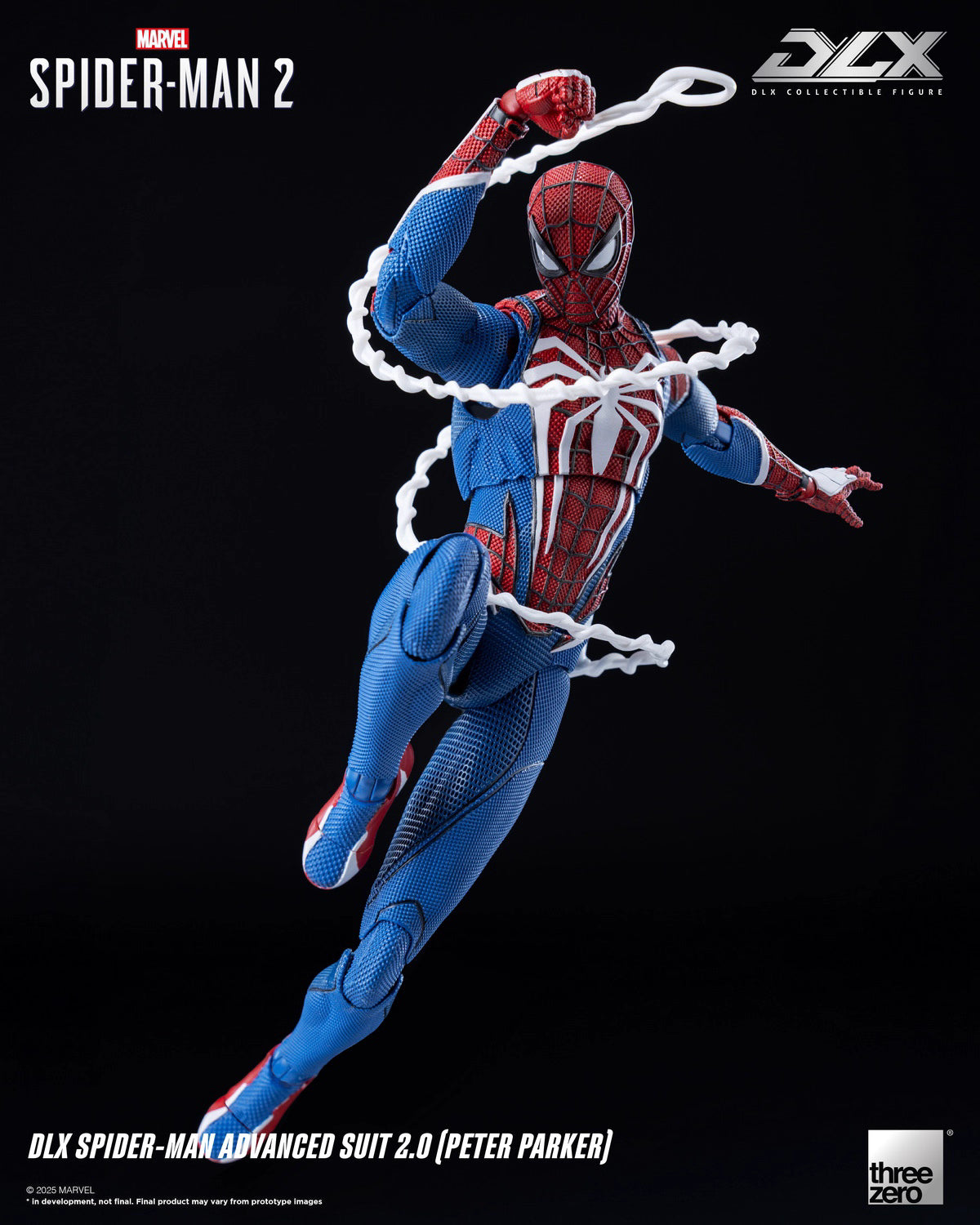 Marvel Threezero DLX Series Spider-Man Upgraded Suit 2.0 3Z09360C0 Licensed Action Figure