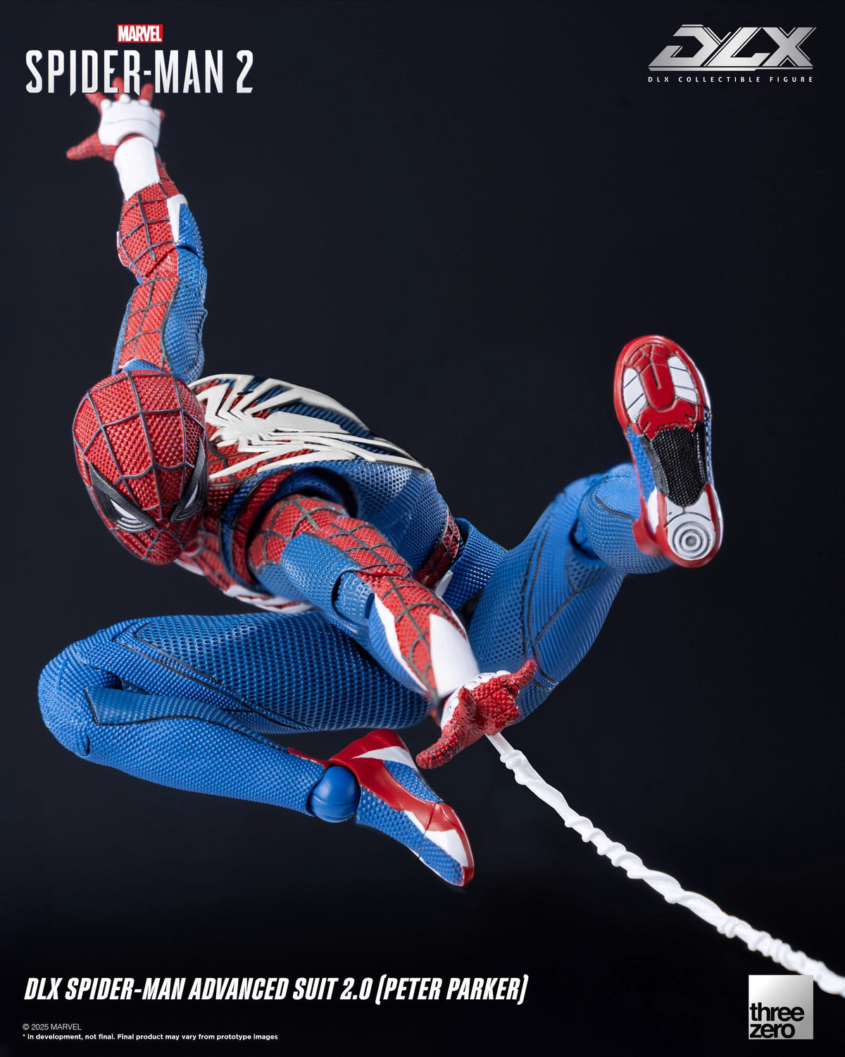 Marvel Threezero DLX Series Spider-Man Upgraded Suit 2.0 3Z09360C0 Licensed Action Figure