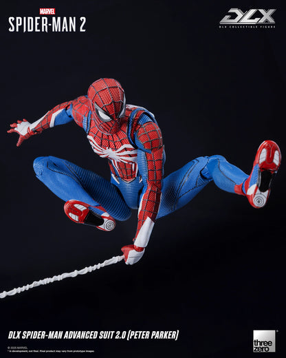Marvel Threezero DLX Series Spider-Man Upgraded Suit 2.0 3Z09360C0 Licensed Action Figure