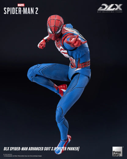 Marvel Threezero DLX Series Spider-Man Upgraded Suit 2.0 3Z09360C0 Licensed Action Figure