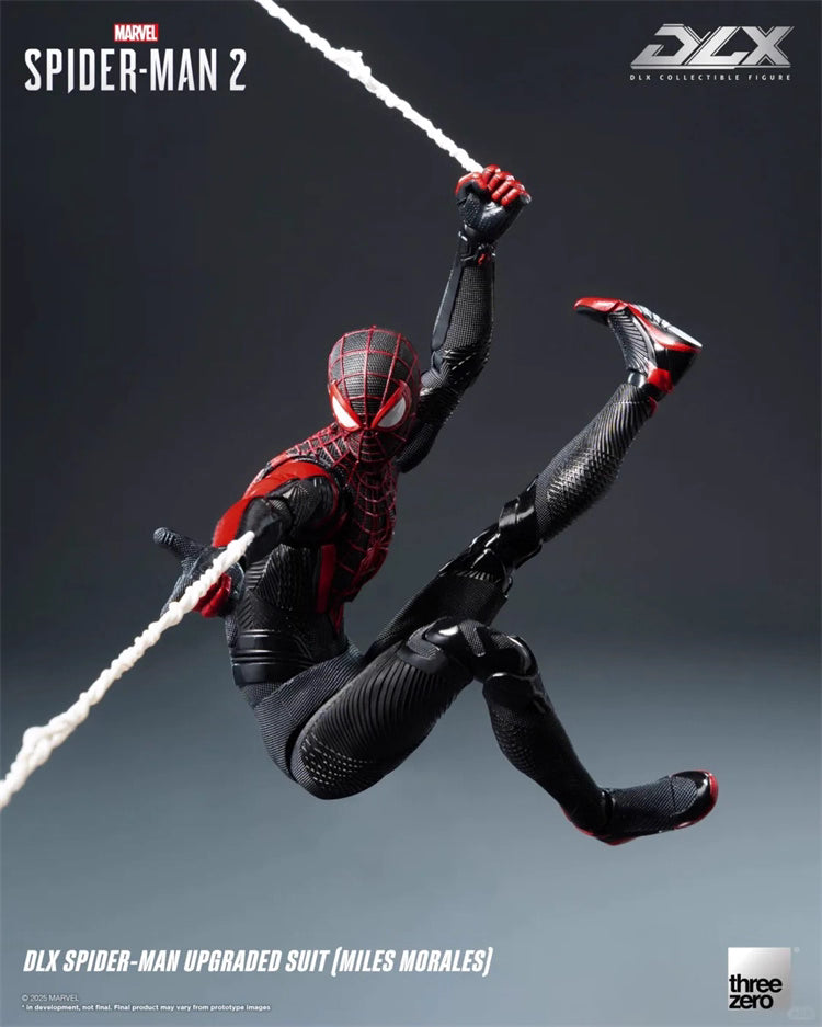 Marvel Threezero Spider-Man 2 DLX Spider-Man Upgraded Suit (Miles Morales) 3Z09440C0 Licensed Action Figure