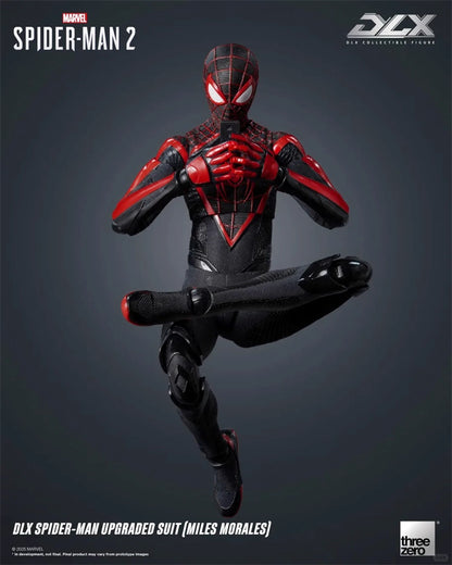 Marvel Threezero Spider-Man 2 DLX Spider-Man Upgraded Suit (Miles Morales) 3Z09440C0 Licensed Action Figure