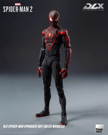 Marvel Threezero Spider-Man 2 DLX Spider-Man Upgraded Suit (Miles Morales) 3Z09440C0 Licensed Action Figure