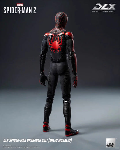 Marvel Threezero Spider-Man 2 DLX Spider-Man Upgraded Suit (Miles Morales) 3Z09440C0 Licensed Action Figure