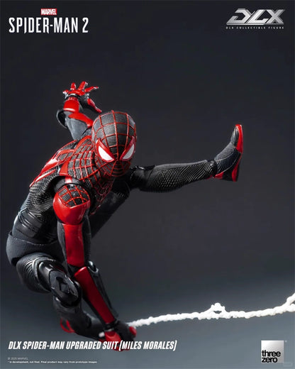 Marvel Threezero Spider-Man 2 DLX Spider-Man Upgraded Suit (Miles Morales) 3Z09440C0 Licensed Action Figure