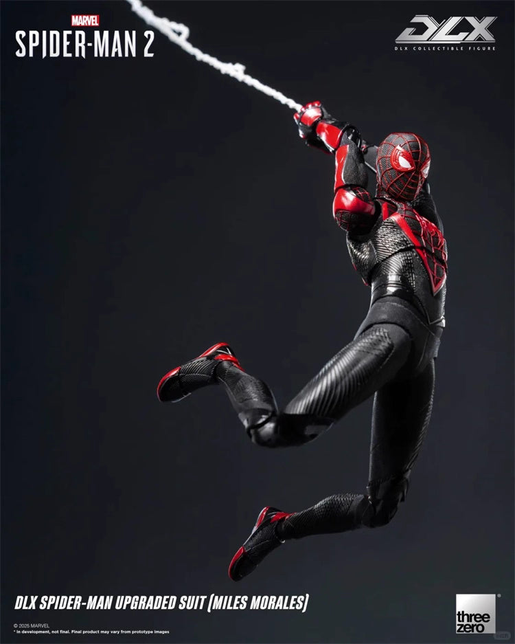 Marvel Threezero Spider-Man 2 DLX Spider-Man Upgraded Suit (Miles Morales) 3Z09440C0 Licensed Action Figure
