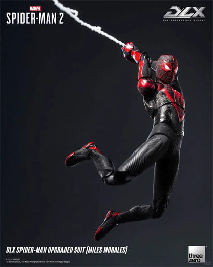 Marvel Threezero Spider-Man 2 DLX Spider-Man Upgraded Suit (Miles Morales) 3Z09440C0 Licensed Action Figure