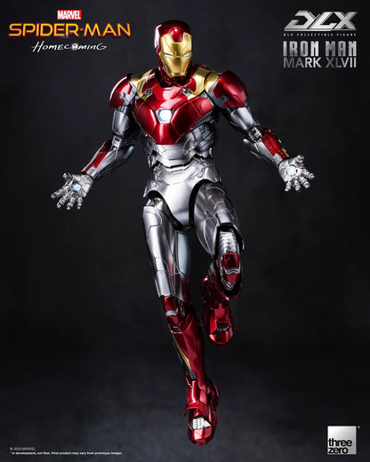 Marvel Threezero Spider-Man: Homecoming DLX Iron Man Mark 47 Licensed Action Figure