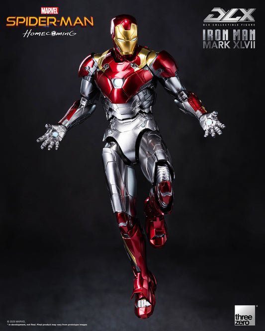 Marvel Threezero Spider-Man: Homecoming DLX Iron Man Mark 47 Licensed Action Figure