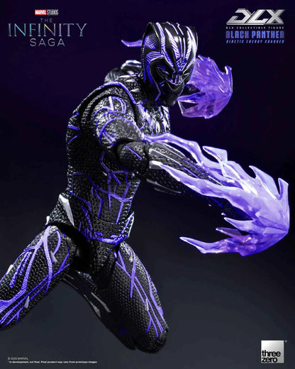 Marvel Threezero The Infinity Saga DLX Black Panther Kinetic Energy Recharge 3Z08210C0 Licensed Action Figure