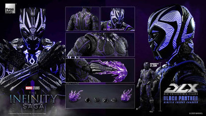 Marvel Threezero The Infinity Saga DLX Black Panther Kinetic Energy Recharge 3Z08210C0 Licensed Action Figure