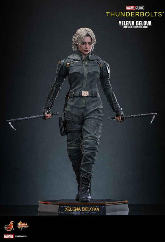 Marvel Thunderbolts Hot Toys Yelena Belova Licensed Action Figure