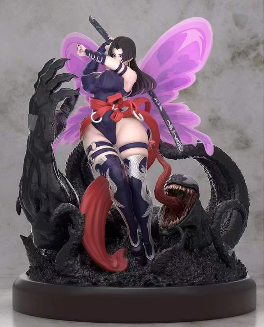Marvel Xing Zhe Studio Psylocke & Venom Resin Statue