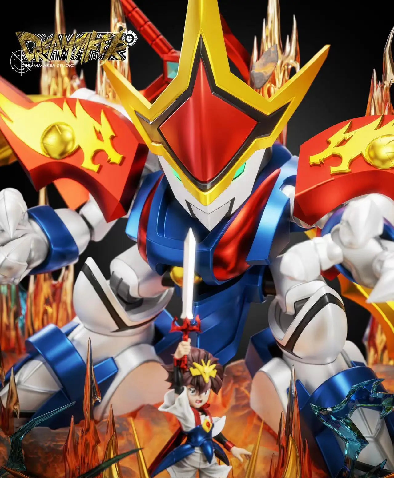 Mashin Hero Wataru Dream Maker Studio Ryujinmaru Resin Statue