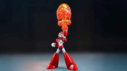 Mega Man Threezero X MDLX Rising Flame Edition Rockman EXE 3Z05760A0 Licensed Action Figure