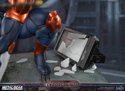 Metal Gear Solid First 4 Figures Cyborg Ninja Gray Fox MGSCNST Licensed Resin Statue