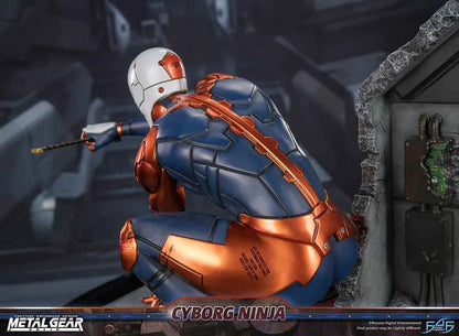 Metal Gear Solid First 4 Figures Cyborg Ninja Gray Fox MGSCNST Licensed Resin Statue