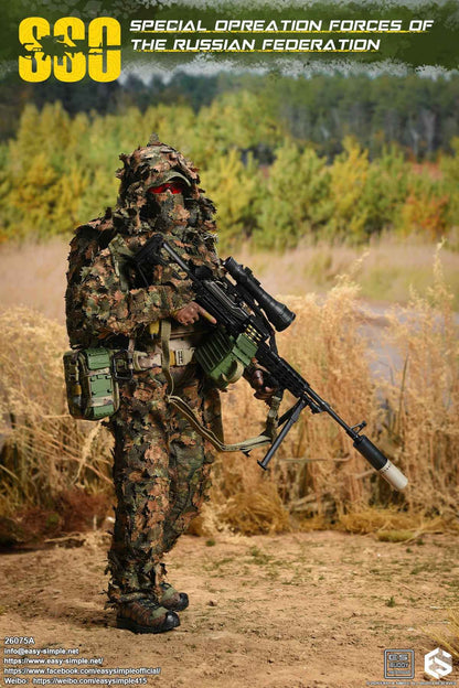 Military Easy&Simple Russian Special Operations Forces 26075A 1/6 Licensed Action Figure