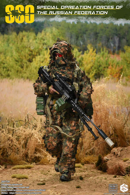Military Easy&Simple Russian Special Operations Forces 26075A 1/6 Licensed Action Figure