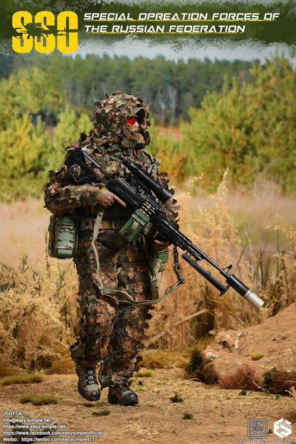 Military Easy&Simple Russian Special Operations Forces 26075A 1/6 Licensed Action Figure