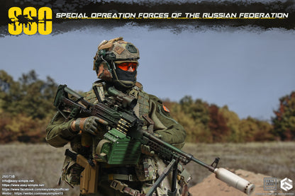 Military Easy&Simple Russian Special Operations Forces 26075B 1/6 Licensed Action Figure