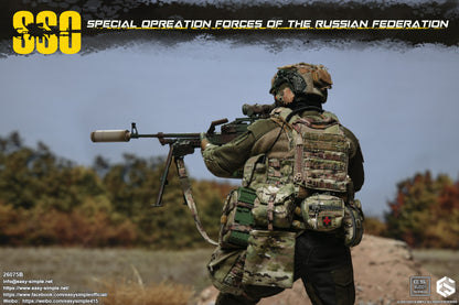 Military Easy&Simple Russian Special Operations Forces 26075B 1/6 Licensed Action Figure