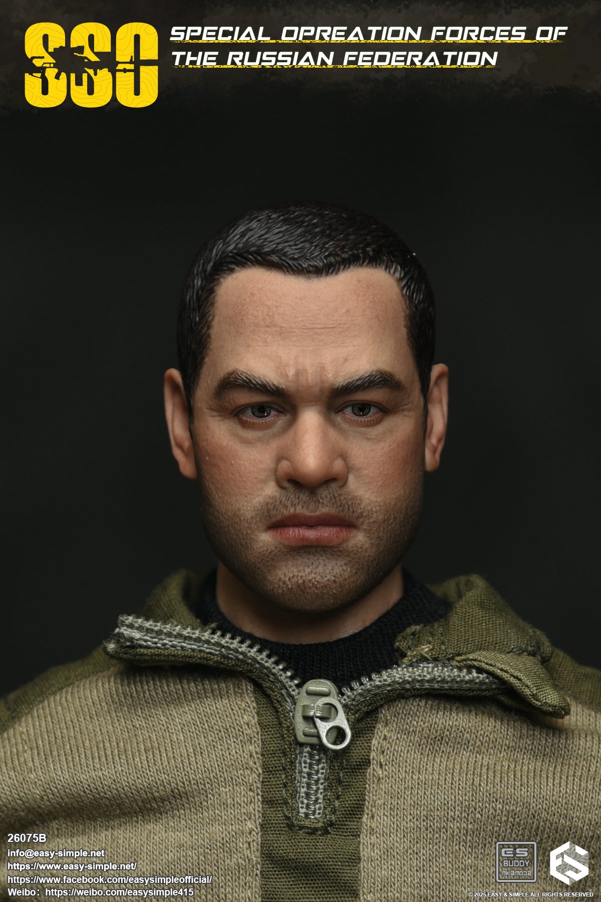 Military Easy&Simple Russian Special Operations Forces 26075B 1/6 Licensed Action Figure