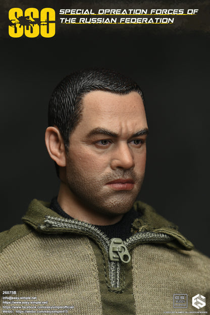 Military Easy&Simple Russian Special Operations Forces 26075B 1/6 Licensed Action Figure