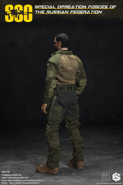 Military Easy&Simple Russian Special Operations Forces 26075B 1/6 Licensed Action Figure