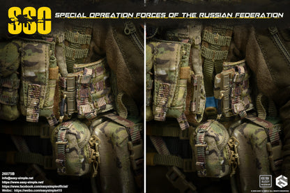 Military Easy&Simple Russian Special Operations Forces 26075B 1/6 Licensed Action Figure