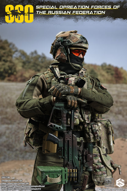 Military Easy&Simple Russian Special Operations Forces 26075B 1/6 Licensed Action Figure