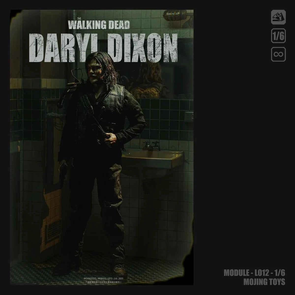 Module Series mOjingToys JOKER Toilet Scene Base L012A  L012B 1/6 Diorama