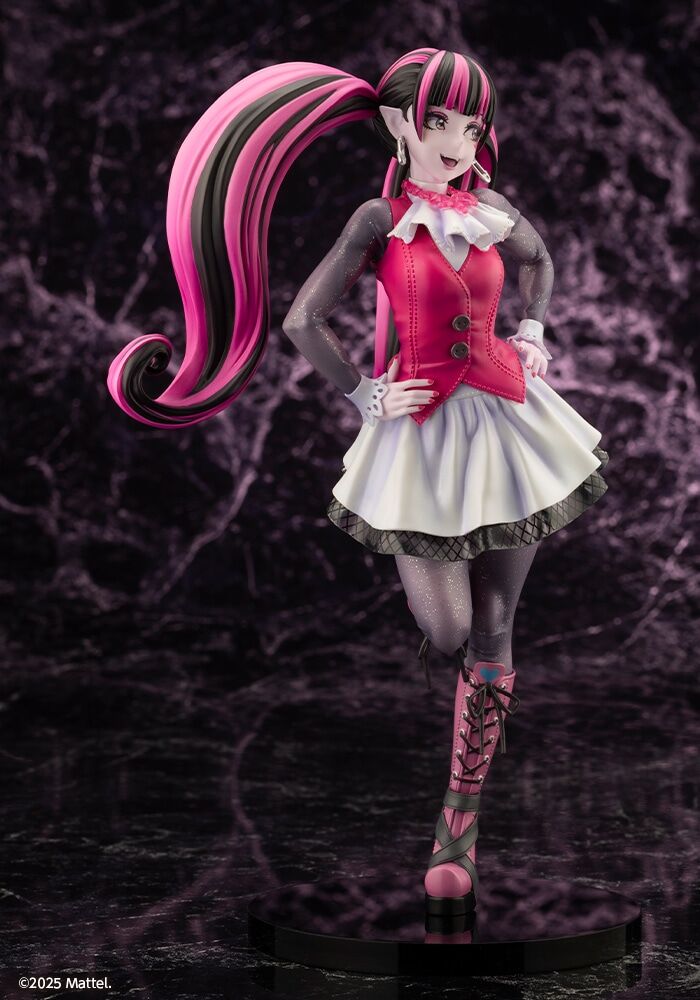 Monster High Kotobukiya Draculaura Bishoujo Statue Licensed PVC Figure