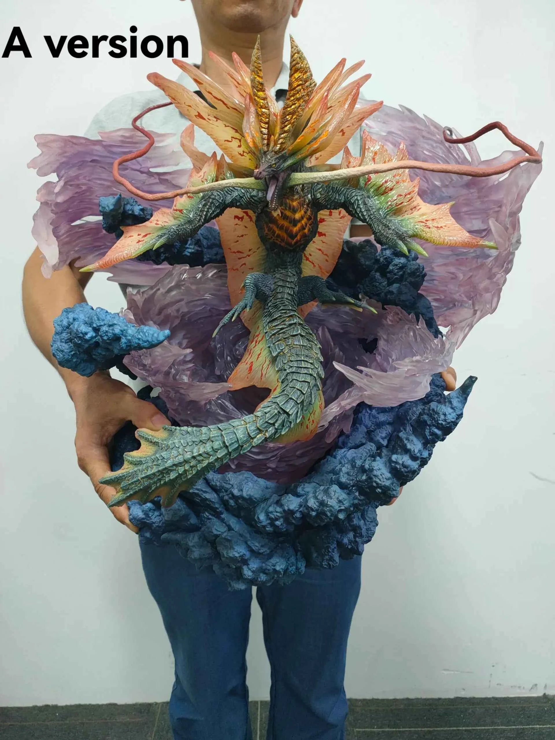 Monster Hunter Dragon Frontier Studio Amatsu Resin Statue
