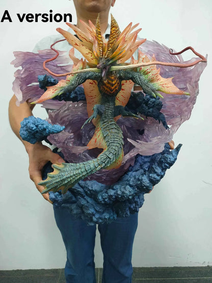 Monster Hunter Dragon Frontier Studio Amatsu Resin Statue