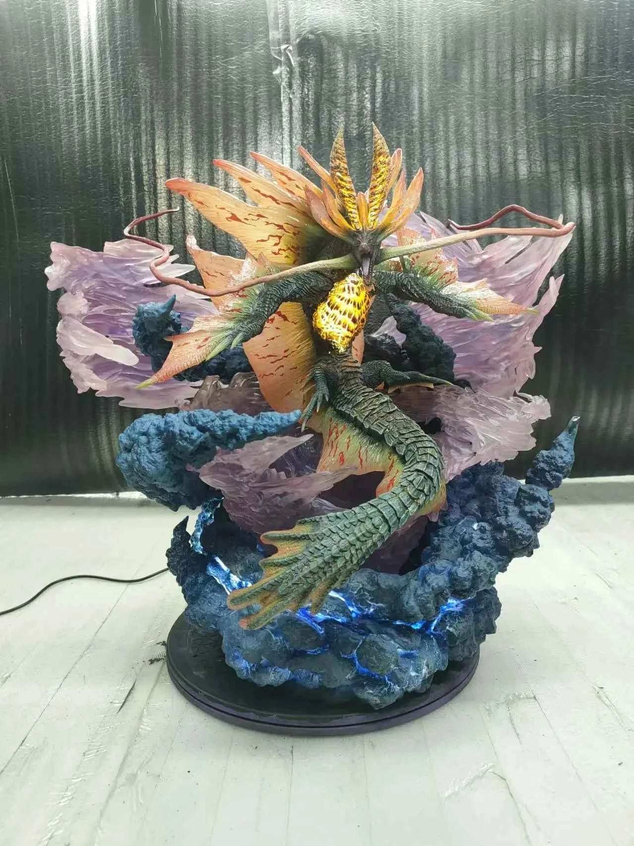 Monster Hunter Dragon Frontier Studio Amatsu Resin Statue