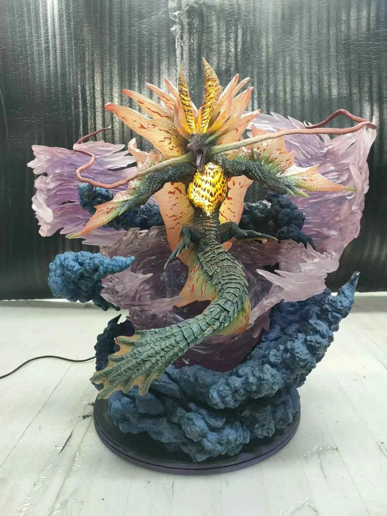 Monster Hunter Dragon Frontier Studio Amatsu Resin Statue