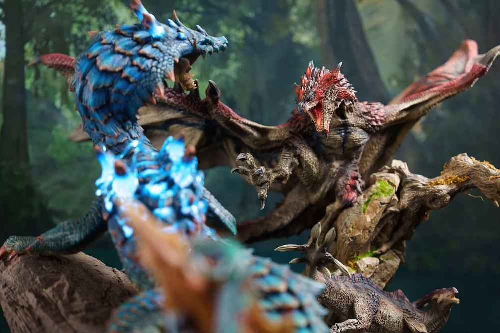 Monster Hunter Dragon Frontier Studio Lagiacrus Resin Statue