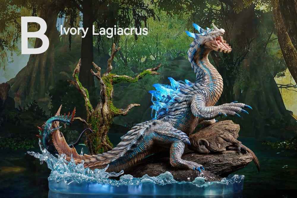 Monster Hunter Dragon Frontier Studio Lagiacrus Resin Statue