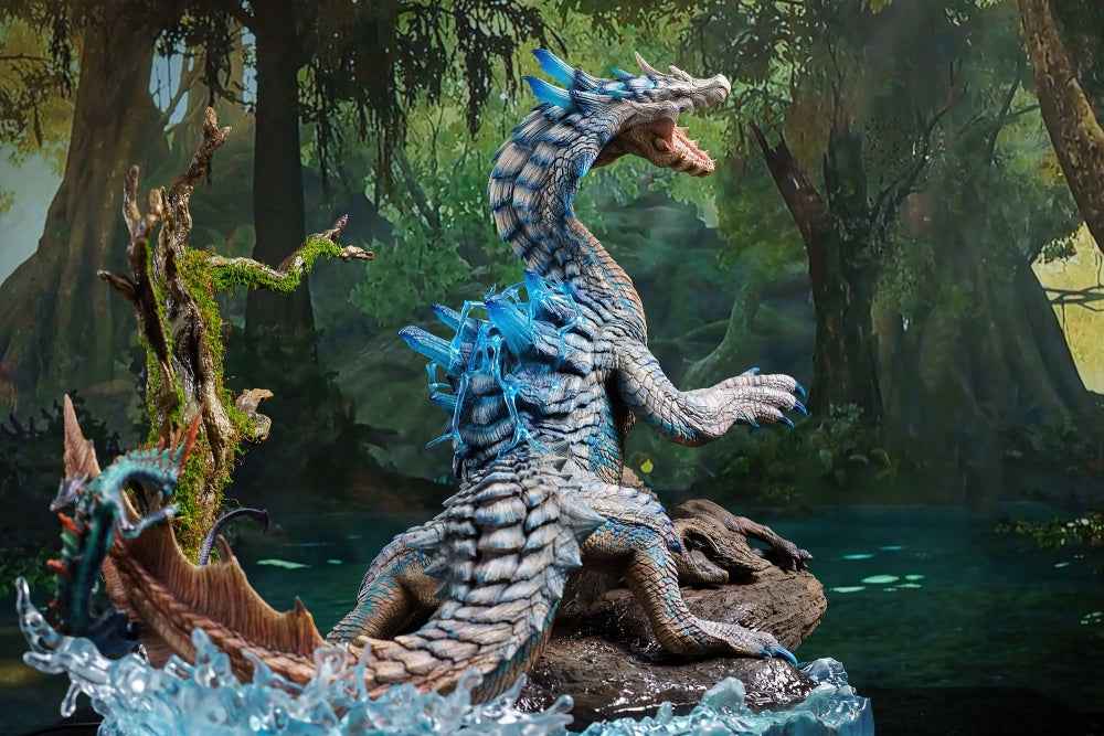 Monster Hunter Dragon Frontier Studio Lagiacrus Resin Statue